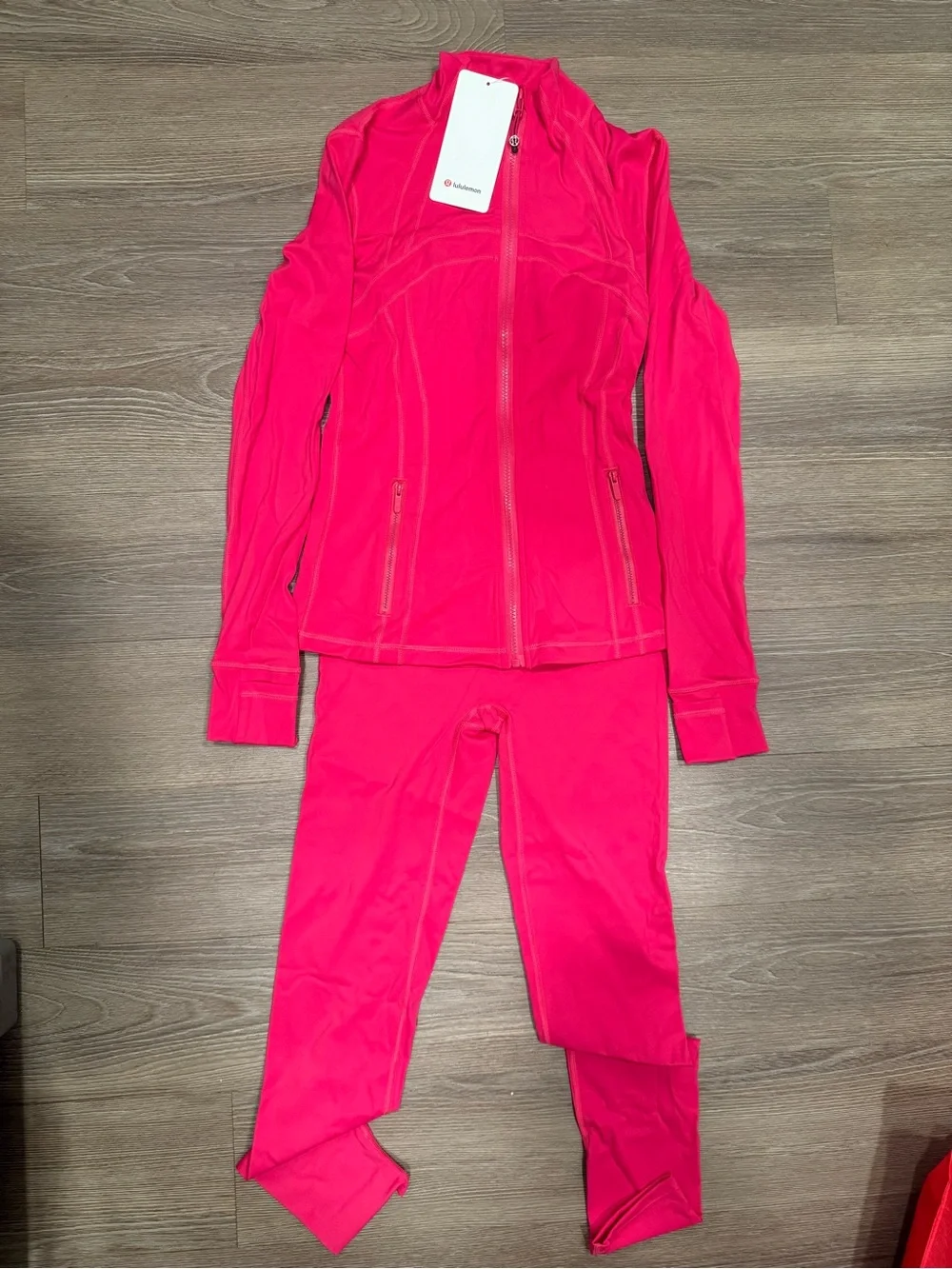 Lululemon Pink Define Set
